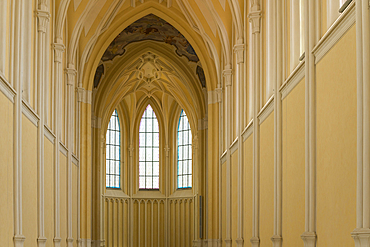 Interior of Cathedral of Assumption of Our Lady and St. John the Baptist, UNESCO World Heritage Site, Kutna Hora, Czech Republic (Czechia), Europe