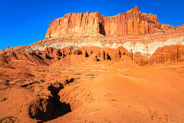 Mummy cliff, Capitol Reef National Park, Utah, USA