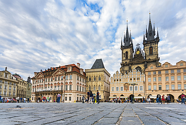 Church of Our Lady before Tyn, Old Town, UNESCO World Heritage Site, Prague, Bohemia, Czech Republic (Czechia), Europe