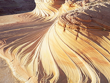 Rock formation known as Swirls, on Colorado Plateau, Arizona, United States of America (U.S.A.), North America