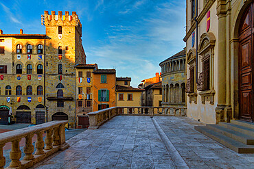 Piazza Grande, Arezzo, Tuscany, Italy, Europe