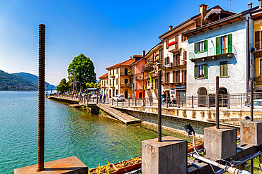 Historic center, Omegna, Lake Orta, Verbania district, Piedmont, Italian Lakes, Italy, Europe