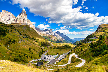 Pale di San Martino, Paneveggio Natural Park, Passo Rolle, Dolomites, Trentino, Italy, Europe