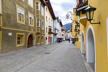 The historic center of Sterzing, Sudtirol (South Tyrol) (Province of Bolzano), Italy, Europe