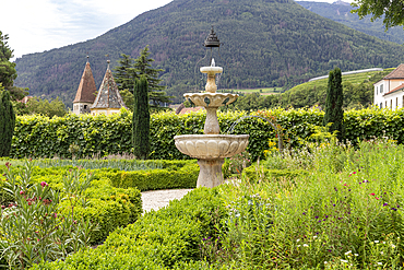 Neustift Convent garden, Brixen, South Tyrol, Italy, Europe