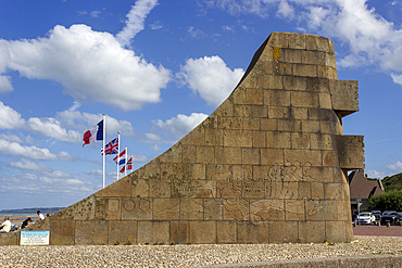 Omaha Beach, Saint-Laurent-sur-Mer, Calvados, Normandy, France, Europe