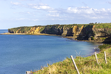 La Pointe du Hoc, Cricqueville-en-Bessin, Calvados, Normandy, France, Europe