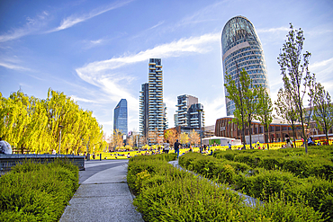 Porta Nuova district, Milan, Lombardy, Italy, Europe