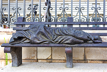 Homeless Jesus, Madrid, Spain, Europe