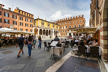 Piazza Signori, Verona, Verona district, Veneto, Italy, Europe