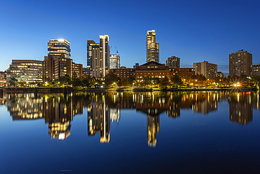 Boston Skyline Reflection