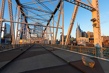 Pedestrian Bridge, Nashville, Tennessee, United States of America, North America