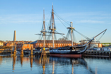 USS Constitution in Charlestown Navy Shipyard