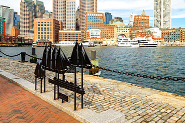 Boston Waterfront Fan Pier Detail