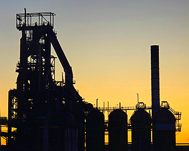 Blast furnace Port Talbot Steelworks, South Wales