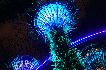 Lightshow, The Gardens by the Bay, Singapore