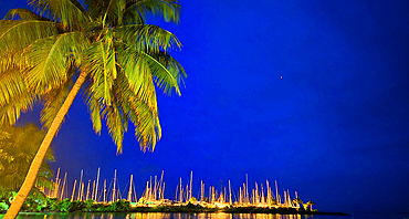 First Landing Beach Resort, Nalamu Beach at Vuda Point, near Nadi, Viti Levu, Fiji, South Pacific