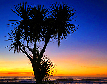 Sunset, Hokitika, South Island, New Zealand