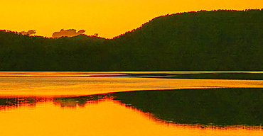 Sunset near Hokitika, South Island, New Zealand