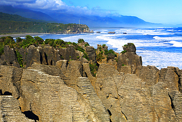 Pancake Rocks, Punakaiki, South Island, New Zealand
