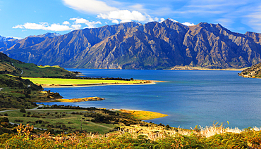 Lake Hawea, near Queenstown, South Island, New Zealand