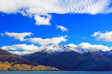 Mountains above Lake Wanaka, South Island, New Zealand