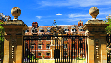Queen's College, Cambridge, England, UK