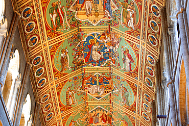 Ely Cathedral interior, Ely, Cambridgeshire, England, UK