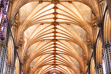 Ely Cathedral interior, Ely, Cambridgeshire, England, UK