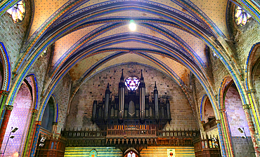 Mirepoix Cathedral, Interior, Ariege, France