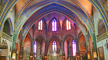 Mirepoix Cathedral, Interior, Ariege, France