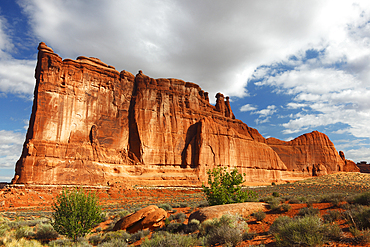 Tower of Babel, Courthouse Towers, Arches National Park, Utah, United States of America, North America