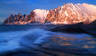 Devil's Teeth, Tungeneset, Senja, Troms og Finnmark, North West Norway, Scandinavia, Europe