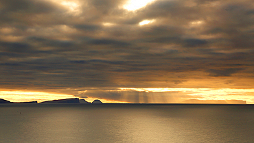 Seascape from Vagar, Faroe Islands, Denmark, Europe