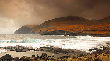 Eidi, Eysturoy, Faroe Islands, Denmark, North Atlantic