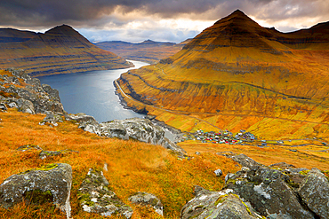 Funningar, Eysturoy, Faroe Islands, Denmark, North Atlantic