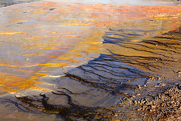 Mud, El Tatio Geyser Field, Atacama Desert Plateau, Chile, South America