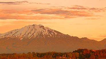 Skyscape from Puerto Varas, Lake District, Chile, South America