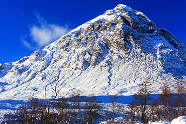 Buachaille Etive Mor, Rannoch Moor, Highland, Scotland, United Kingdom, Europe