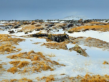 Landscape near Vik, southern Iceland, Polar Regions