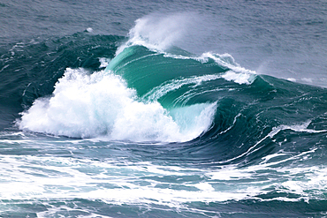 Waves at black sand beach, near Vik, southern Iceland, Polar Regions