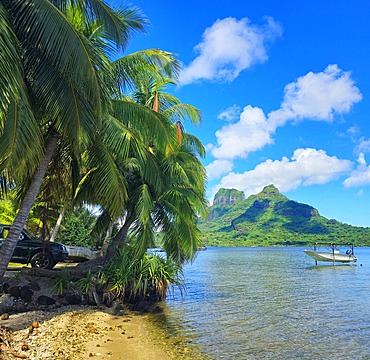 Mount Otemanu, Bora Bora, French Polynesia, South Pacific, Pacific