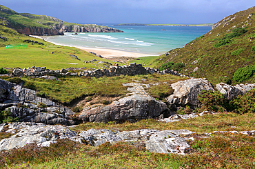 Sangobeg Bay near Durness, Sutherland, Highlands, Scotland, United Kingdom, Europe