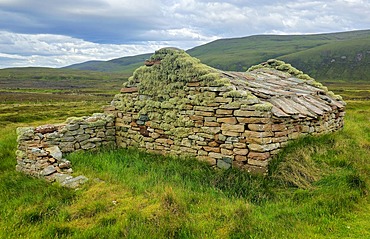 Crofter's cottage, Mainland, Orkney Islands, Scotland, United Kingdom, Europe