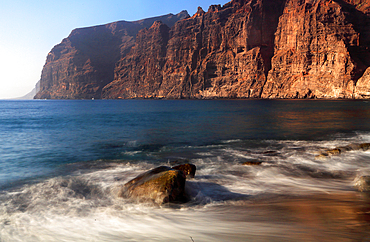 Cliffs at Los Gigantes, Tenerife, Canary Islands, Spain