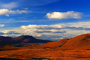 Looking towards Ben Mor Coigach from Assynt, Sutherland, Scotland