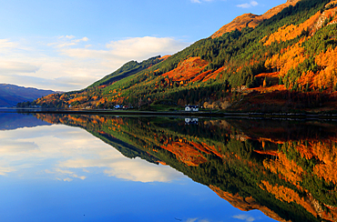 Reflections on Loch Duich, Invershiel, Highland Scotland