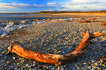 River Ogmore estuary, Ogmore-by-Sea, Bridgend, South Wales