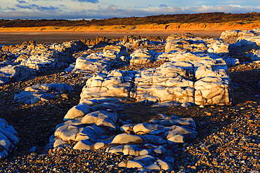 River Ogmore estuary, Ogmore-by-Sea, Bridgend, South Wales