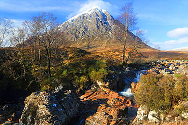 Buachaille Etive Mor, Rannoch Moor, Highland, Scotland, UK